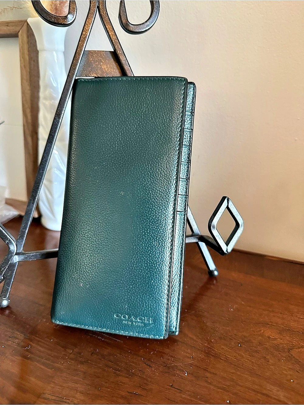 Coach Essential Slim Wallet Green